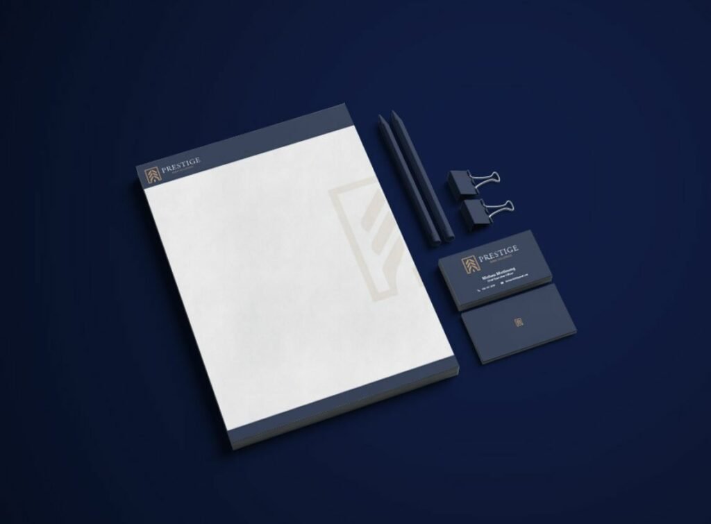 brand stationery design
