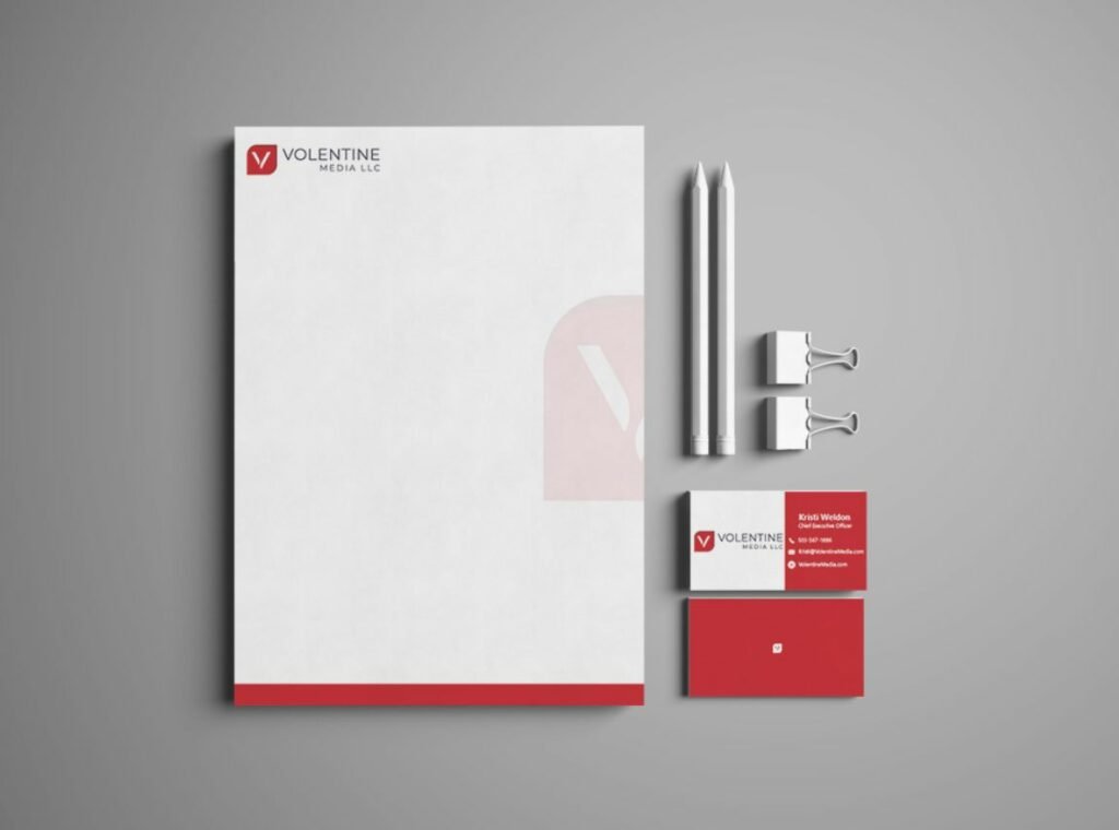 custom stationery design
